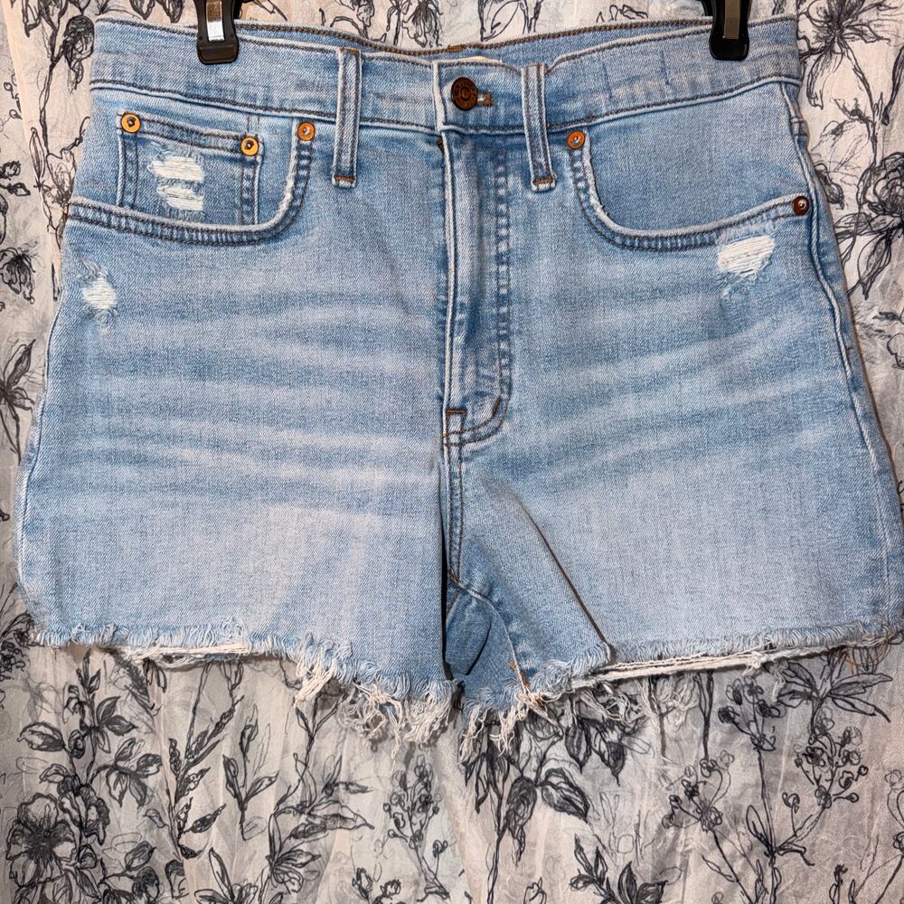 Madewell High-Rise Denim Shorts